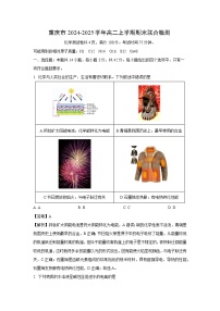 重庆市2024-2025学年高二上学期期末联合检测化学试卷（解析版）