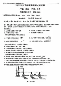 2025北京八中高三（下）开学考化学试题
