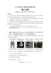 广东省广州市天河区2024-2025学年高二上学期期末考试 化学试题