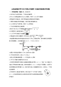 山东省实验中学2025届高三下学期第一次适应性检测化学试题（含答案）