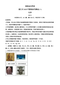 广东省湛江市2025届高三下学期第一次调研考试化学试卷（含答案）