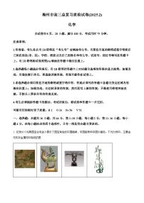 广东省梅州市2025届高三下学期一模化学试卷（含答案）