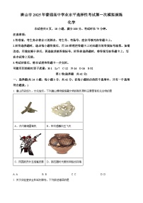 河北省唐山市2024-2025学年高三下学期一模化学试题（含答案）
