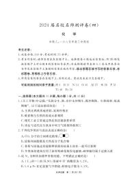 2024届安徽省合肥一六八中高三上(1月)期末考试-化学试题（含答案）