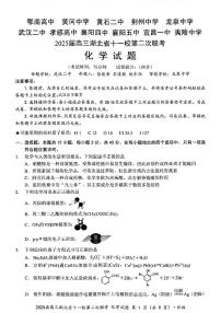 湖北省十一校2025届高三下学期3月第二次联考-化学试题+答案