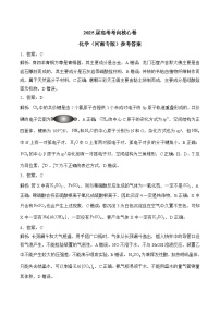2025届高考化学考向核心卷 河南专版（word版含解析）