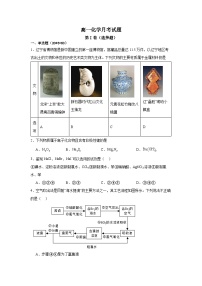 河南省南阳市邓州市第一高级中学2024-2025学年高一下学期3月月考 化学试题