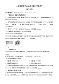 上海市南汇中学2024-2025学年高三下学期3月考化学试卷