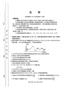 河南省安鹤新联盟2024-2025学年高二下学期3月联考化学试卷（PDF版附解析）