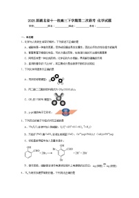2025届湖北省十一校高三下学期第二次联考化学试题（附答案解析）