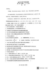重庆市巴蜀中学校2024-2025学年高一下学期3月月考化学试题 化学试题（含答案）