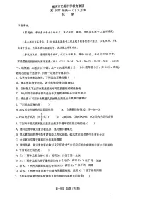 重庆市巴蜀中学校2024-2025学年高一下学期3月月考化学试题（含答案）