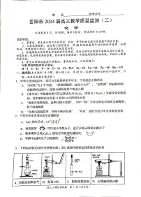 2024届湖南省岳阳市高三下学期二模-化学试卷（含答案）
