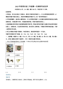 广东省深圳市2025届高三下学期第一次调研考试化学试题 含解析