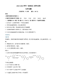 福建省龙岩市2024届高三下学期二模考试化学试题（解析版）