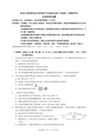 2025黑龙江省教育学会示范性高中高三第一次模拟化学试卷（含答案）