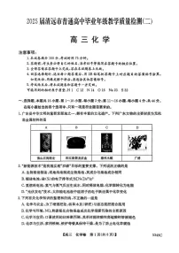 2025届广东省清远市高三下学期二模 化学试题