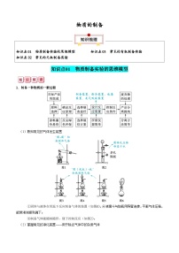 物质的制备-高考化学一轮复习知识清单