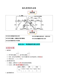 硫及其重要化合物-高考化学一轮复习知识清单