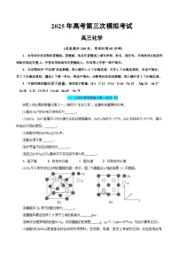 2025年高考第三次模拟考试卷：化学（上海卷）（解析版）