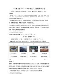 广东省五校2024-2025学年高二上学期期末联考化学试卷（解析版）