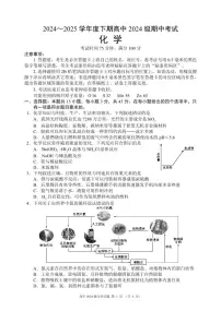 四川省成都市蓉城名校联盟2024-2025学年高一下学期期中考试化学试题（PDF版附答案）