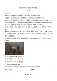 湖北省宜昌市协作体2024-2025学年高三上学期期中考试化学试卷（Word版附解析）