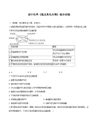新课标高考化学专题训练 《氮及其化合物》综合训练