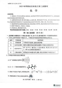 河南省五市2024-2025学年高三下学期第二次联考化学试题（图片版，含答案）