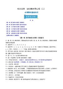 备战2025年高考化学抢押秘籍（江苏专用）抢分法宝1回归教材用心看（4）选择性必修2练习