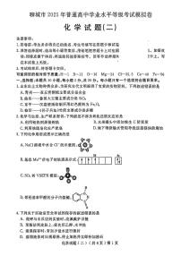 山东省聊城市2025年高三高考模拟试题（二）化学+答案含答案解析