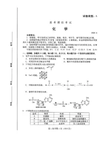 山东省潍坊市2025届高三高考模拟考试化学含答案解析