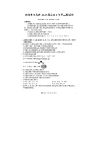 青海省海东市2025届高三下学期二模（扫描版）化学试卷
