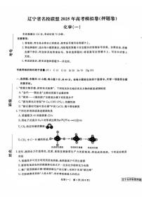 辽宁省名校联盟2025届高三下学期高考模拟卷押题卷化学（一）试题（PDF版附解析）