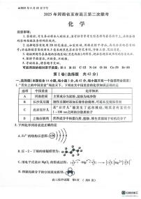河南省五市部分学校2025届高三下学期第二次联考化学试题  无答案