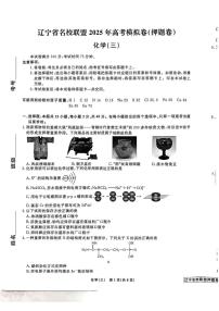 辽宁省名校联盟2024-2025学年高三下学期高考模拟卷化学押题卷（三）（图片版，含解析）