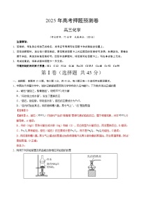 2025年高考押题预测卷：化学（四川卷02）（解析版）