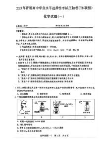 化学-【T8联盟】2025年普通高等学校招生全国统一考试高考模拟压轴卷试题+答案