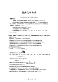 重庆市部分学校2024-2025学年高三下学期5月联考化学试卷（图片版，含答案）