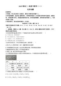 2025届百师联盟高三一轮复习联考（一）化学试卷（含答案）