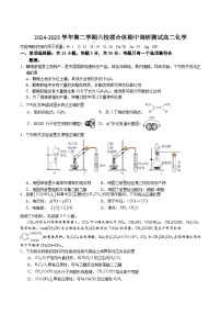 江苏省南京市六校联合体2024-2025学年高二下学期5月期中调研测试化学试卷含答案