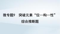 2025届高考化学一轮总复习课件  第6章 物质结构与性质元素周期律微专题9突破元素“位_构_性”综合推断题