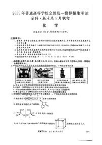 河南省金科新未来2025届高三下学期5月联考化学试卷（PDF版附解析）