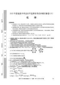2025年普通高中高考模拟冲刺压轴六化学试题及答案