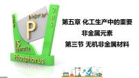 高中化学人教版 (2019)必修 第二册无机非金属材料教学ppt课件