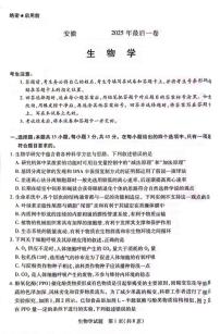 安徽省部分学校2025届高三下学期5月最后一卷化学试题（PDF版附解析）
