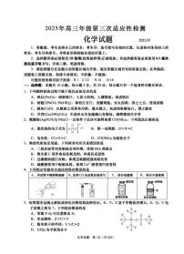 2025年山东省青岛市高三化学高考三模试题及其答案解析