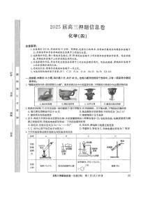 九师联盟2025届高三下学期押题信息卷（四）化学试题（PDF版附解析）