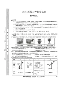 九师联盟2025届高考模拟押题信息卷（四）化学试题及答案