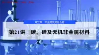 2026年高考化学一轮复习PPT课件 第21讲 碳、硅及无机非金属材料